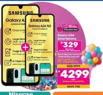 Game Samsung Galaxy A26 Smartphone offer