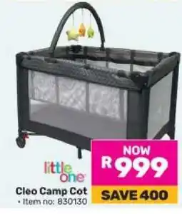 Game Cleo Camp Cot offer