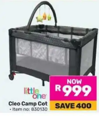 Game Cleo Camp Cot offer