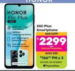 Game HONOR X5c Plus Smartphone offer