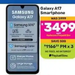 Game Galaxy A17 Smartphone offer