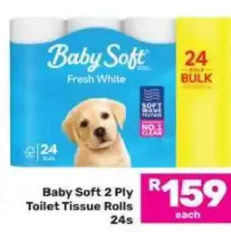 Game Baby Soft 2 Ply Toilet Tissue Rolls 24s offer