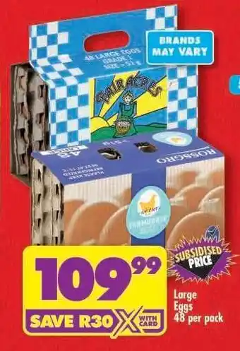 Shoprite Large Eggs offer