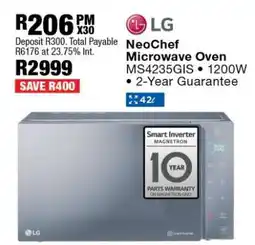 OK Furniture LG NeoChef Microwave Oven MS4235GIS offer