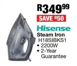 OK Furniture Hisense Steam Iron H18SIBKS1 offer