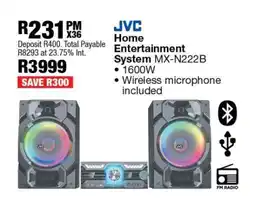 OK Furniture JVC Home Entertainment System MX-N222B offer