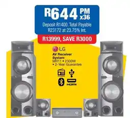 OK Furniture LG AV Receiver System MR11 offer
