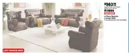 OK Furniture 4-Piece Spartan Lounge Suite offer