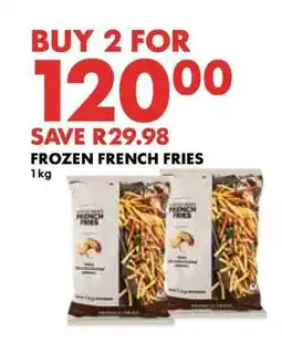 Woolworths Frozen French Fries offer