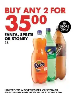 Woolworths Fanta Sprite or Stoney offer