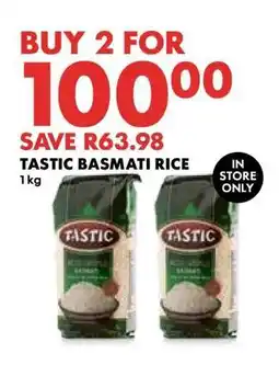 Woolworths Tastic Basmati Rice offer