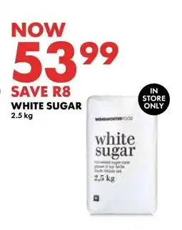 Woolworths White Sugar offer