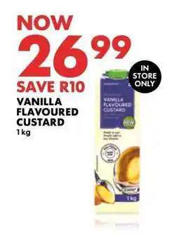 Woolworths Vanilla Flavoured Custard offer