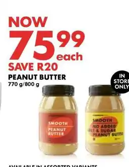 Woolworths Peanut Butter offer