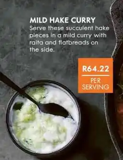 Woolworths Mild Hake Curry offer