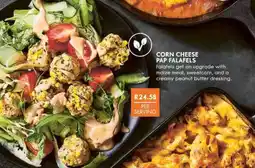 Woolworths Corn Cheese Pap Falafels offer