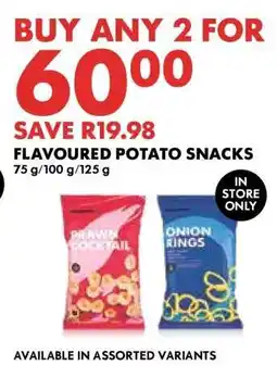 Woolworths Flavoured Potato Snacks offer