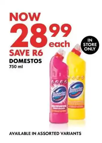 Woolworths Domestos offer