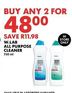 Woolworths W.LAB All Purpose Cleaner offer