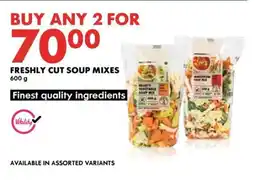 Woolworths Freshly Cut Soup Mixes offer
