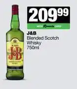 Spar Tops J&B Blended Scotch Whisky-750ml offer