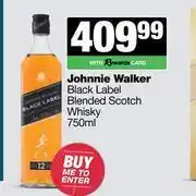 Spar Tops Johnnie Walker Black Label Blended Scotch Whisky-750ml offer