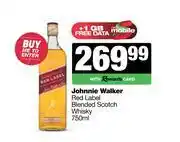Spar Tops Johnnie Walker Red Label Blended Scotch Whisky-750ml offer
