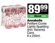 Spar Tops Annabelle Petillant Cuvee Lightly Sparkling Cans-6 x 250ml offer