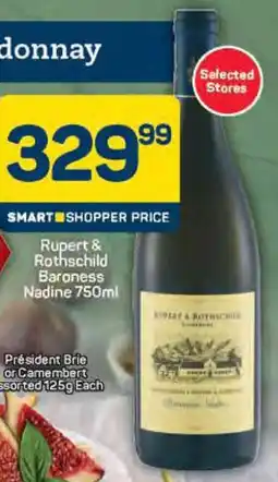 Pick n Pay Rupert & Rothschild Baroness Nadine offer