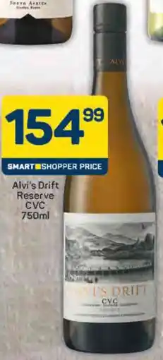 Pick n Pay Alvi's Drift Reserve CVC offer