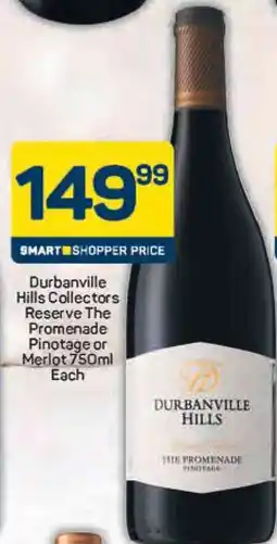 Pick n Pay Durbanville Hills Collectors Reserve The Promenade Pinotage or Merlot offer