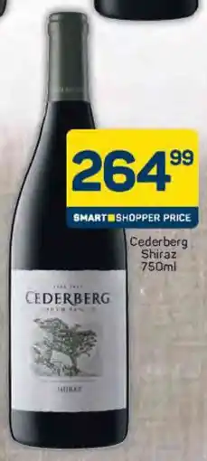 Pick n Pay Cederberg Shiraz offer