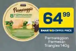 Pick n Pay Parmareggion Parmesan Triangles offer