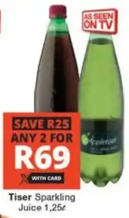 Checkers Tiser Sparkling Juice offer