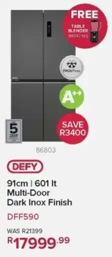 Hirsch's Defy Multi-Door Dark Inox Finish offer