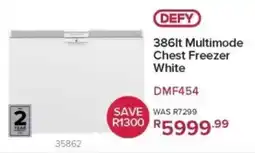 Hirsch's Defy Multimode Chest Freezer White offer