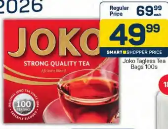 Pick n Pay Joko Tagless Tea Bags offer