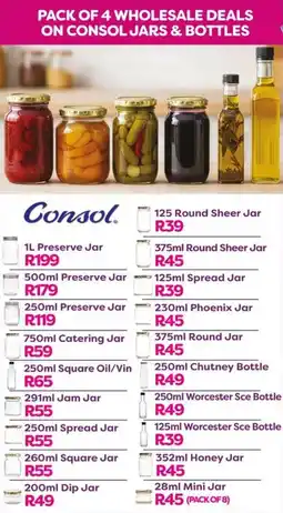 Mambo's Plastics Warehouse Consol Preserve Jar offer