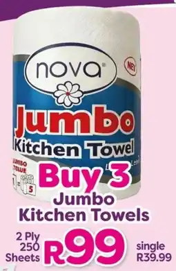 Mambo's Plastics Warehouse Nova Jumbo Kitchen Towels offer