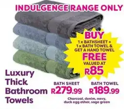 Mambo's Plastics Warehouse Luxury Thick Bathroom Towels offer