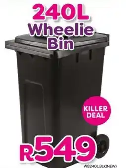 Mambo's Plastics Warehouse Wheelie Bin offer