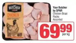 Spar Your Butcher by SPAR Chicken Braai Packs Assorted offer