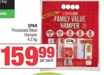 Spar SPAR Processed Meat Hamper offer