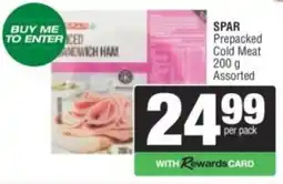 Spar SPAR Prepacked Cold Meat Assorted offer
