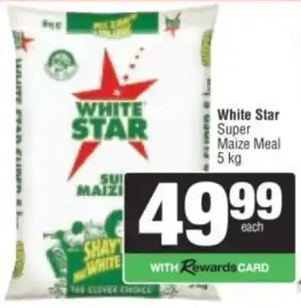 Spar White Star Super Maize Meal offer