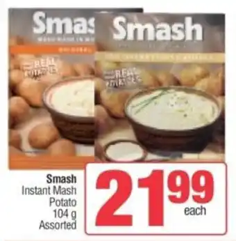 Spar Smash Instant Mash Potato Assorted offer