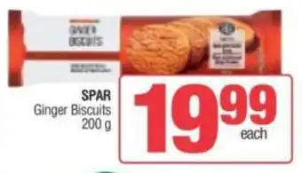 Spar SPAR Ginger Biscuits offer