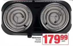 Spar Mellerware Double Hotplate offer
