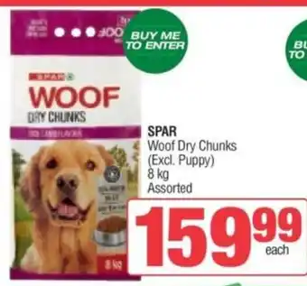 Spar SPAR Woof Dry Chunks offer