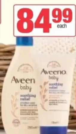 Spar Aveeno Baby Soothing Body Wash offer